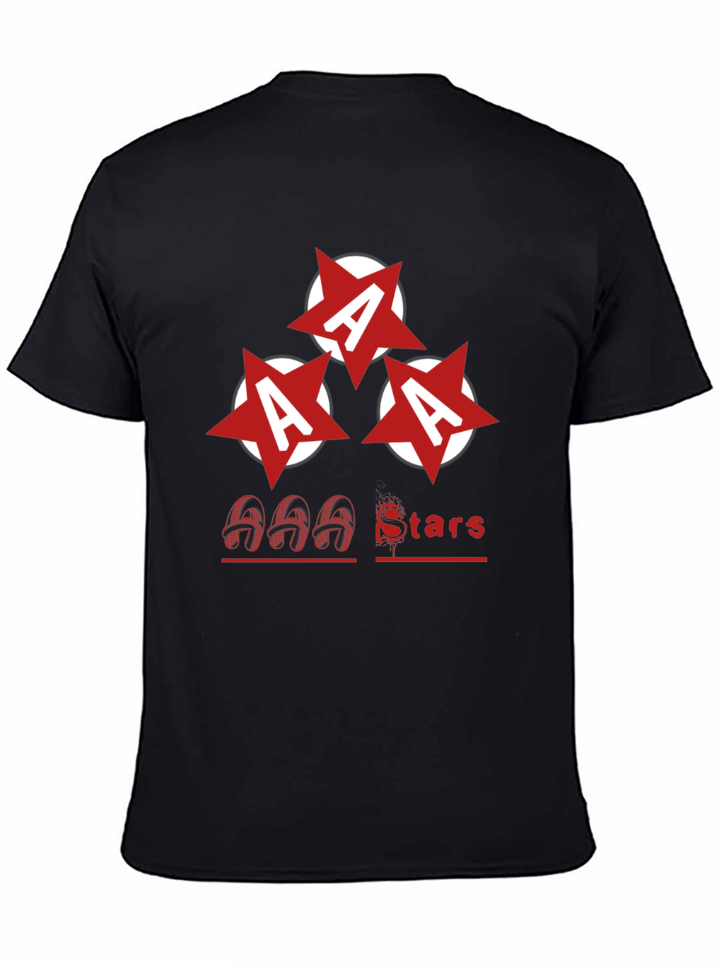 AAA Stars Graphic Tee - Bold and Stylish