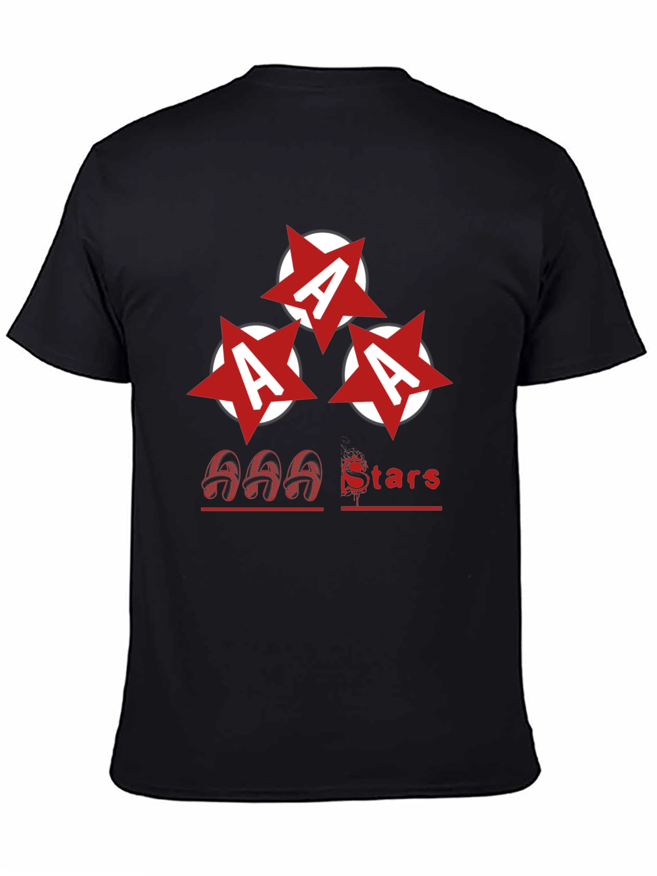 AAA Stars Graphic Tee - Bold and Stylish