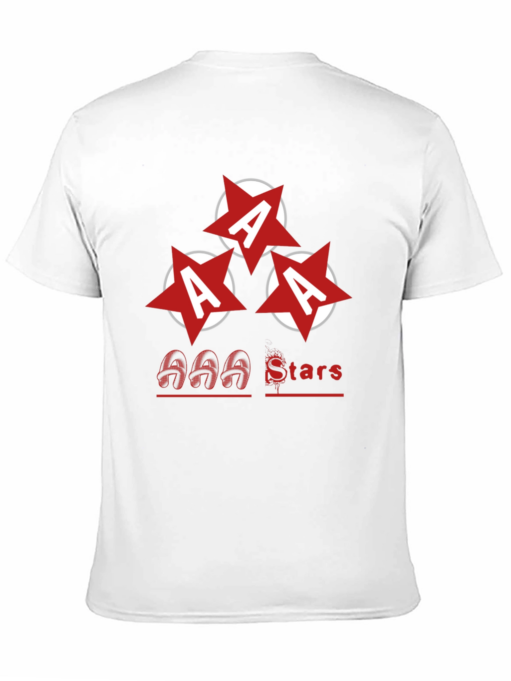 AAA Stars Graphic Tee - Bold and Stylish