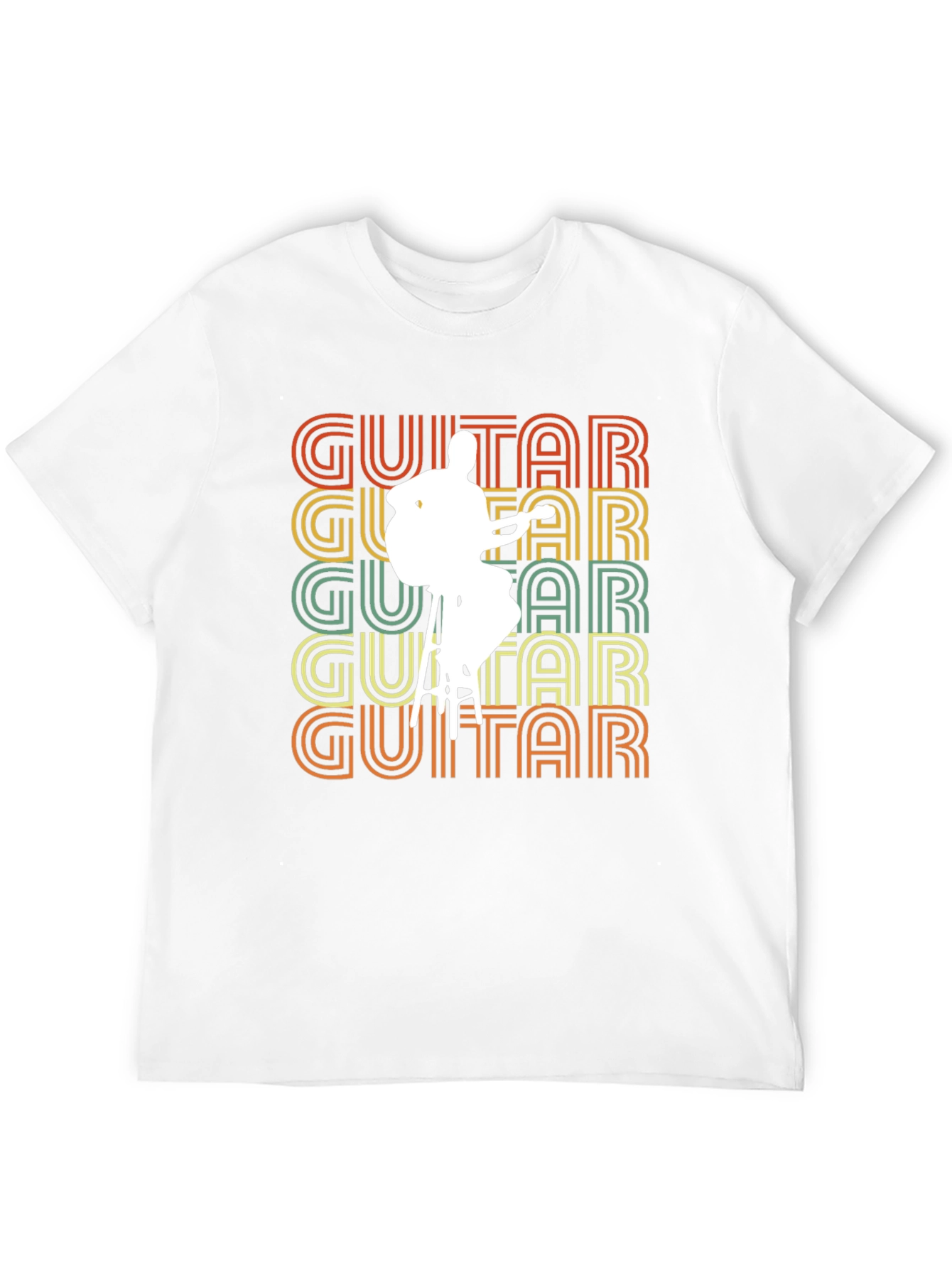 Retro Guitar Player T-Shirt