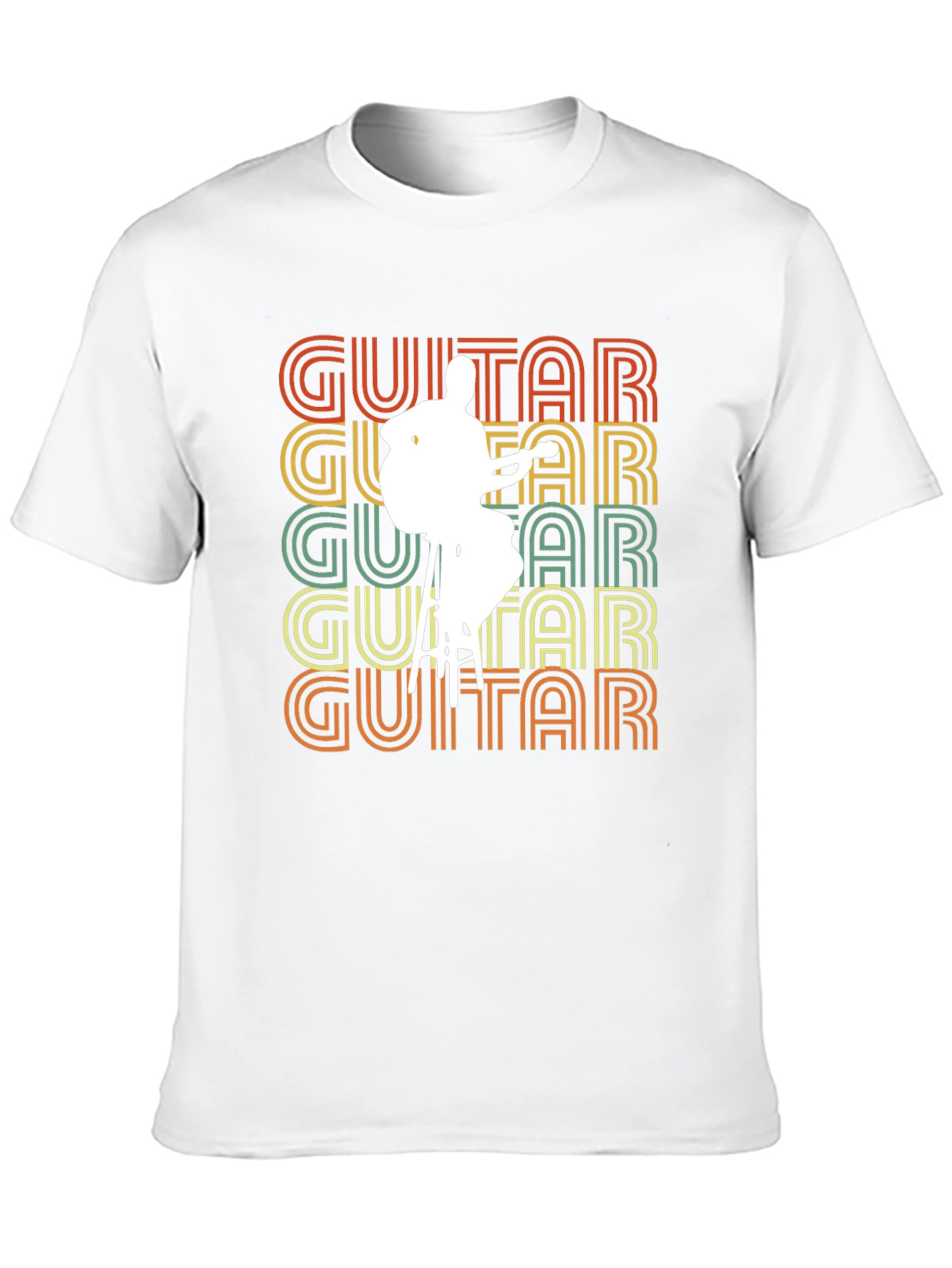 Retro Guitar Player T-Shirt