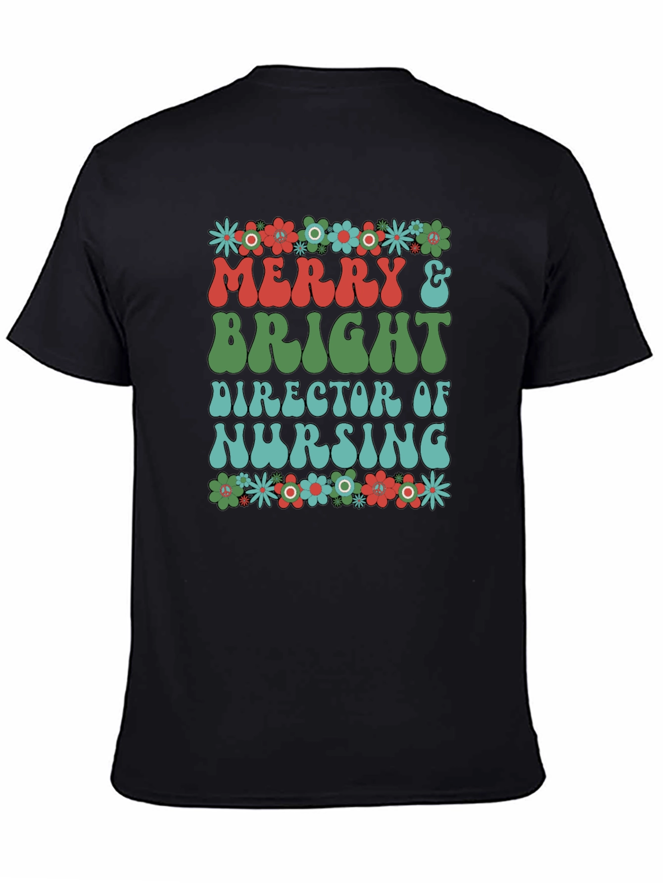 Merry & Bright Nurse T-Shirt