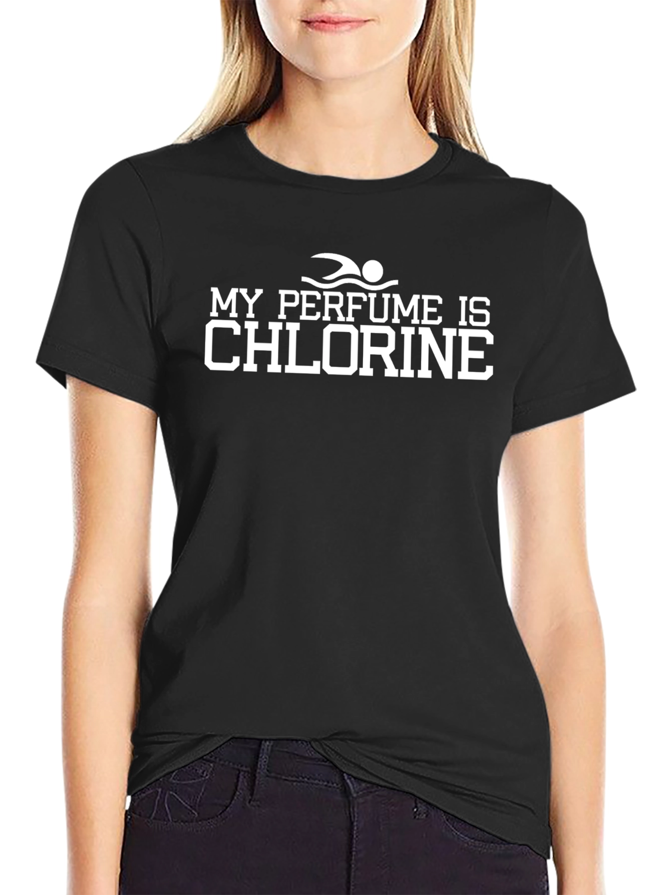 My Perfume Is Chlorine T-Shirt - Swimmer Gift