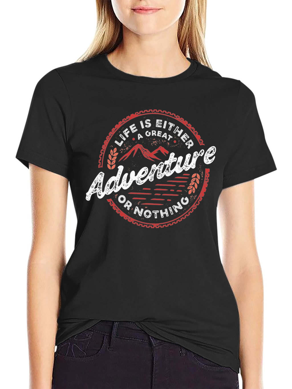 Adventure Graphic Tee - Life is Either