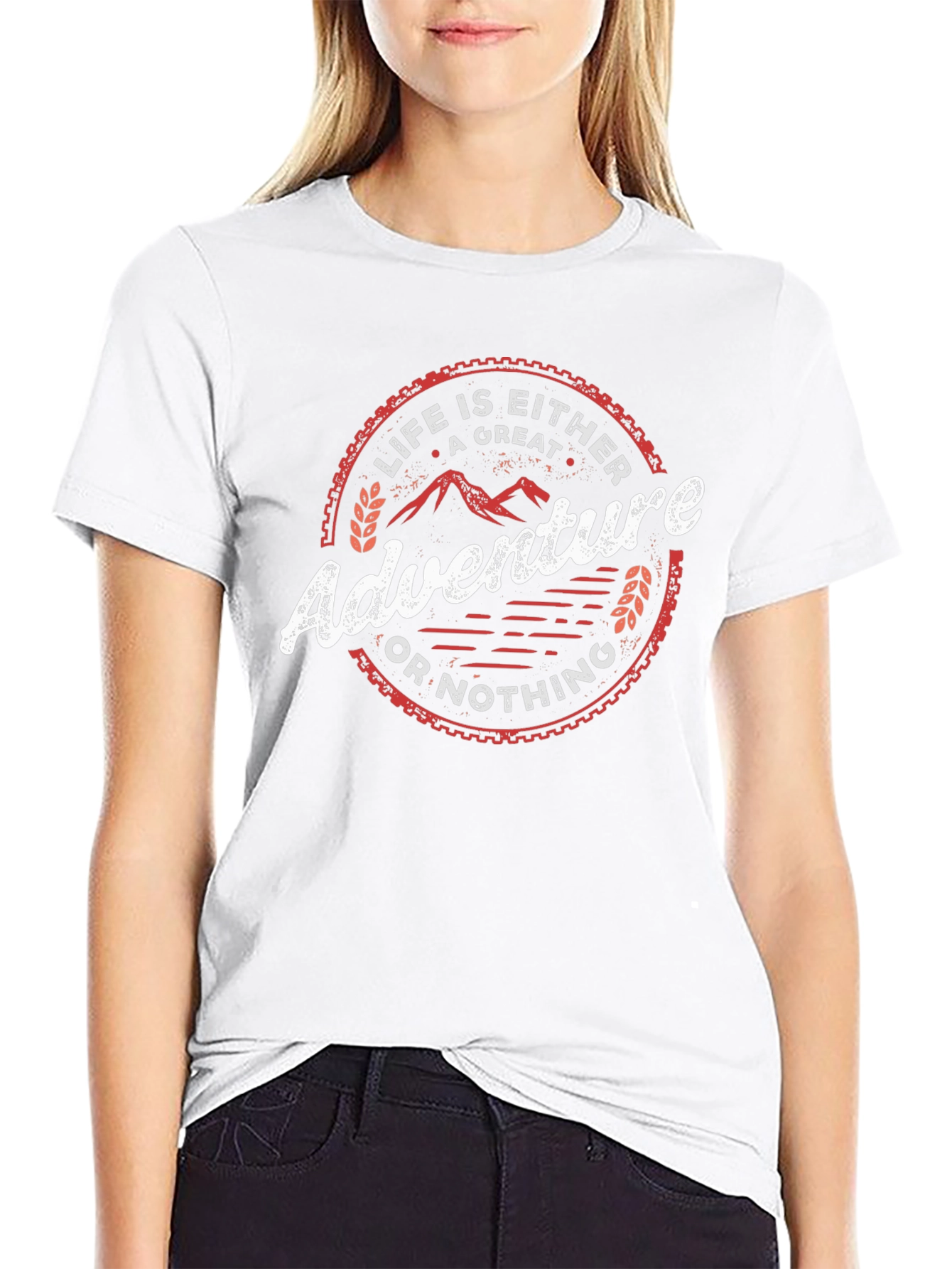 Adventure Graphic Tee - Life is Either