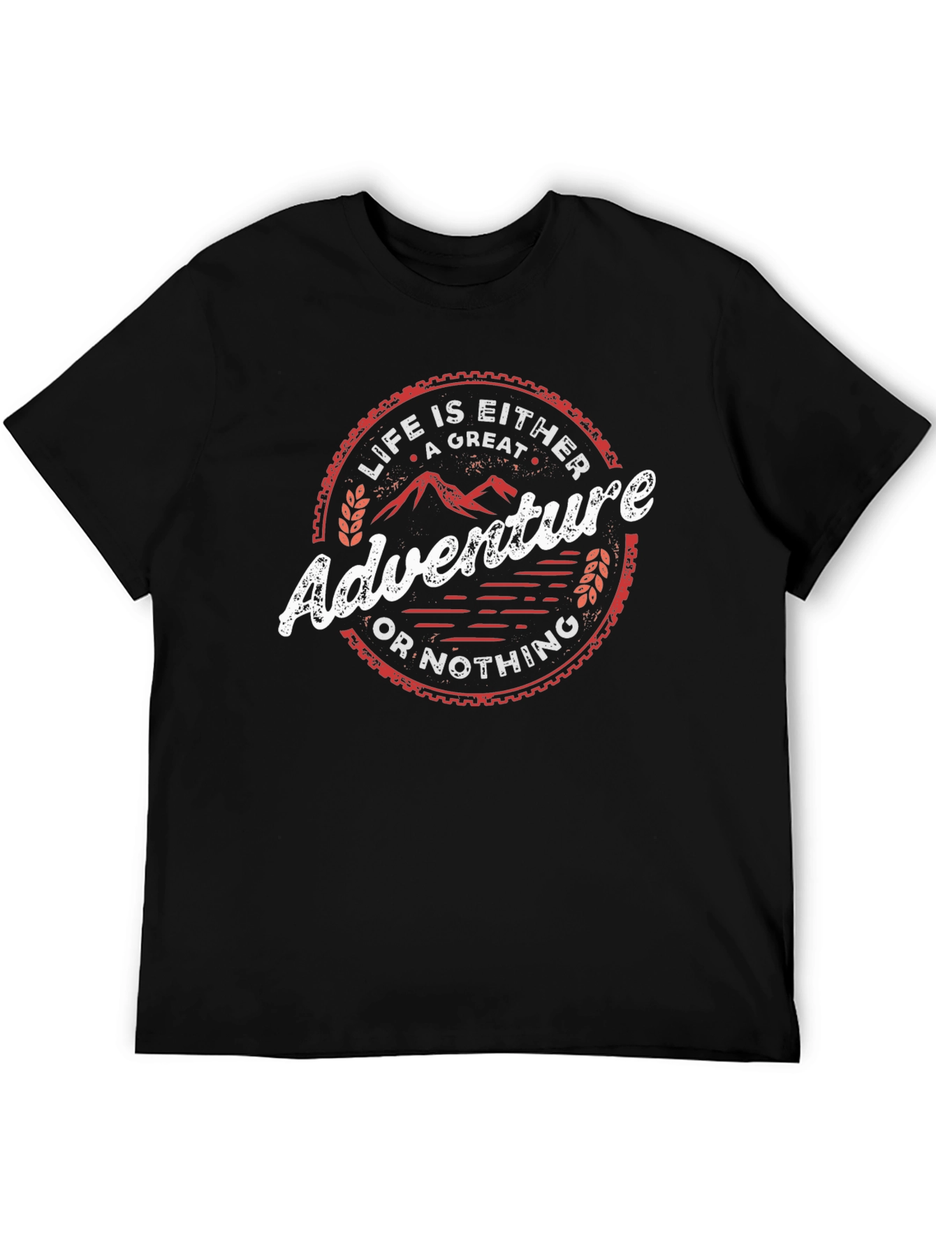 Adventure Graphic Tee - Life is Either