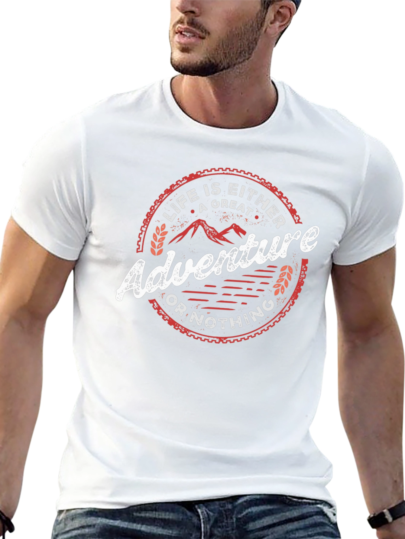 Adventure Graphic Tee - Life is Either