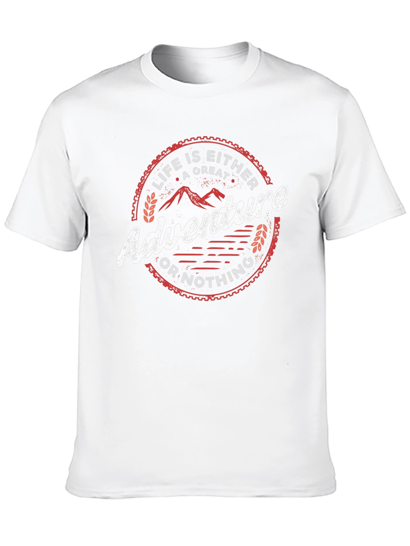 Adventure Graphic Tee - Life is Either