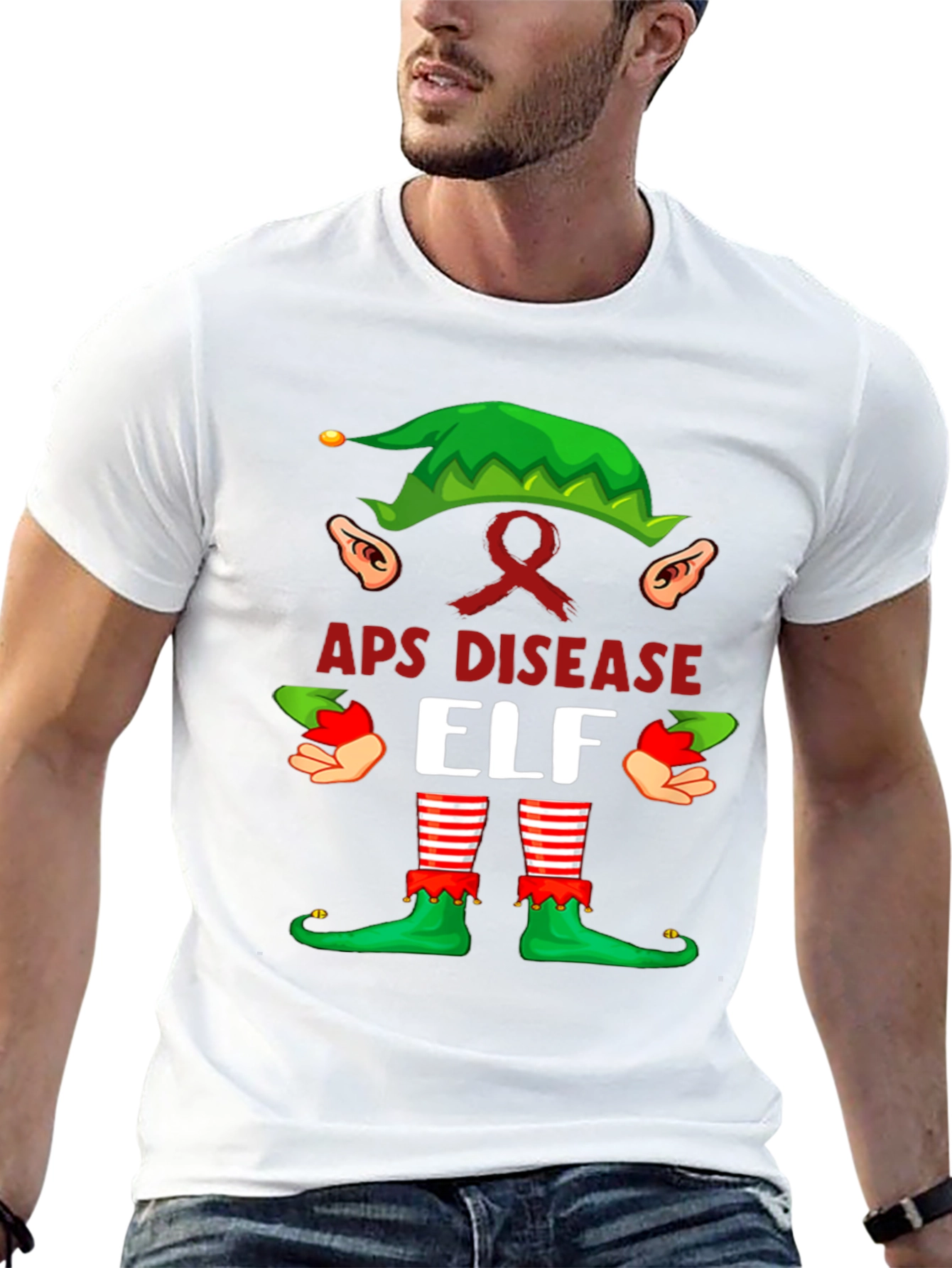 APS Disease Awareness Elf T-Shirt