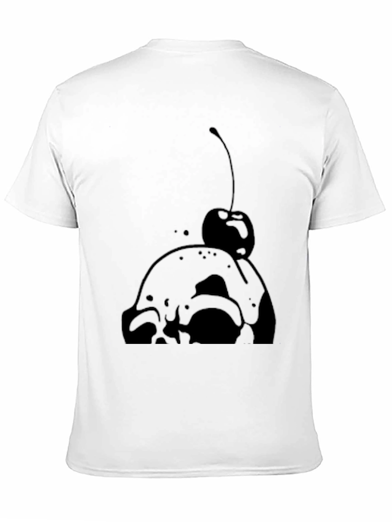 Cherry Skull Graphic Tee
