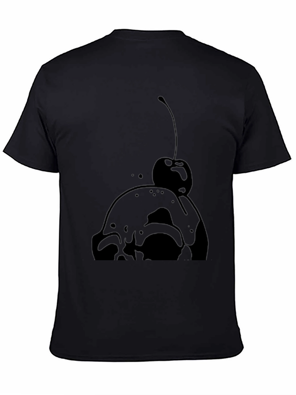 Cherry Skull Graphic Tee