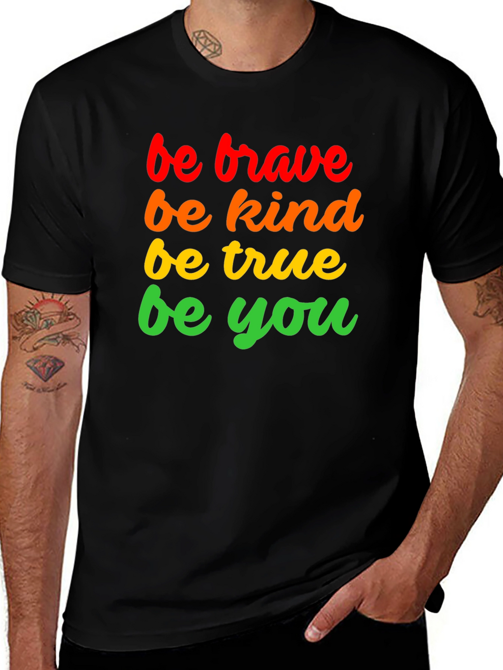 Be Brave Be Kind Graphic Tee