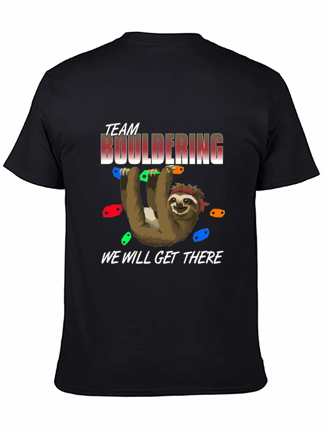 Team Bouldering Sloth Graphic T-Shirt