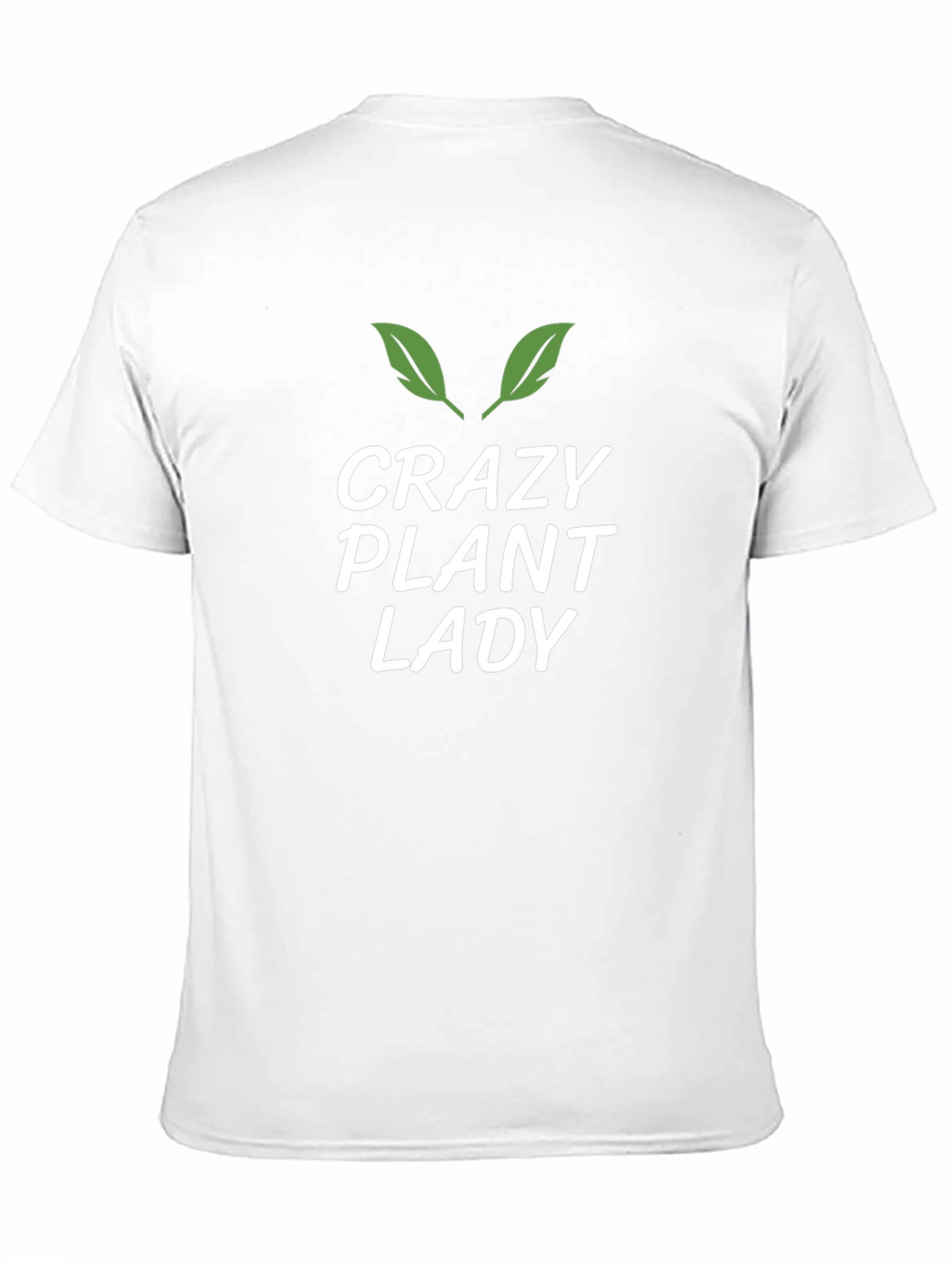 Crazy Plant Lady Graphic Tee - Black Cotton T-Shirt