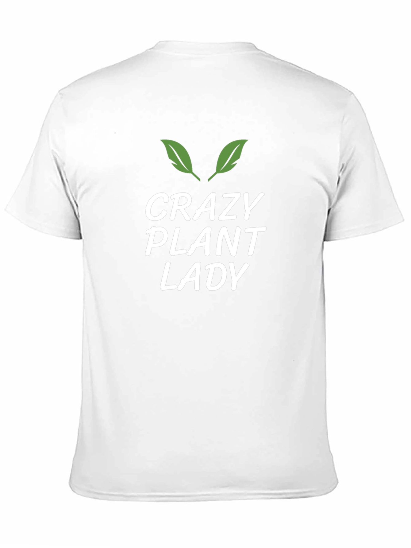 Crazy Plant Lady Graphic Tee - Black Cotton T-Shirt