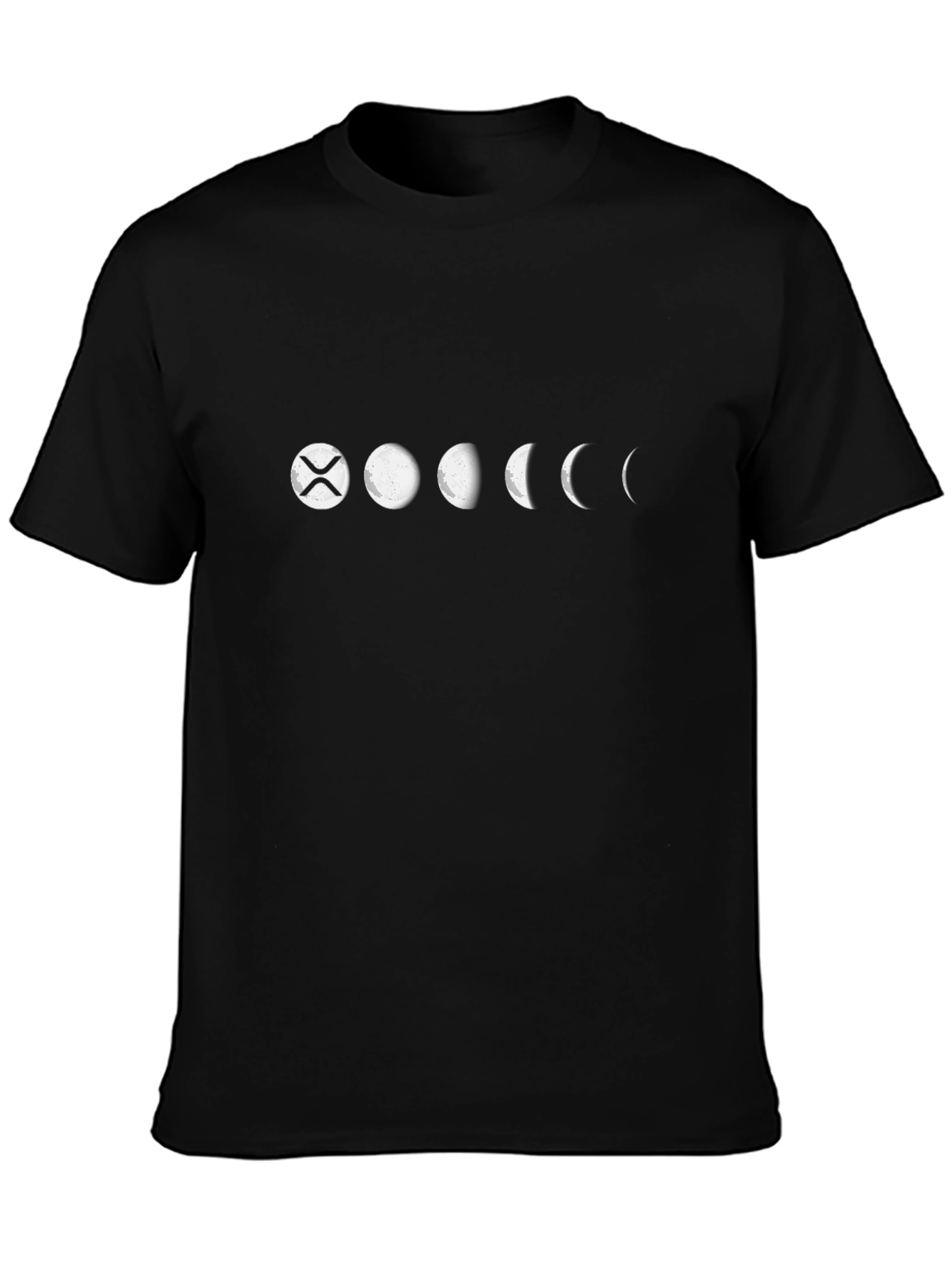 Lunar XRP Crypto Tee - Black