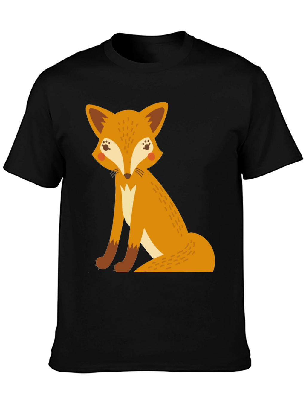 Fox Graphic T-Shirt - Fun Animal Tee