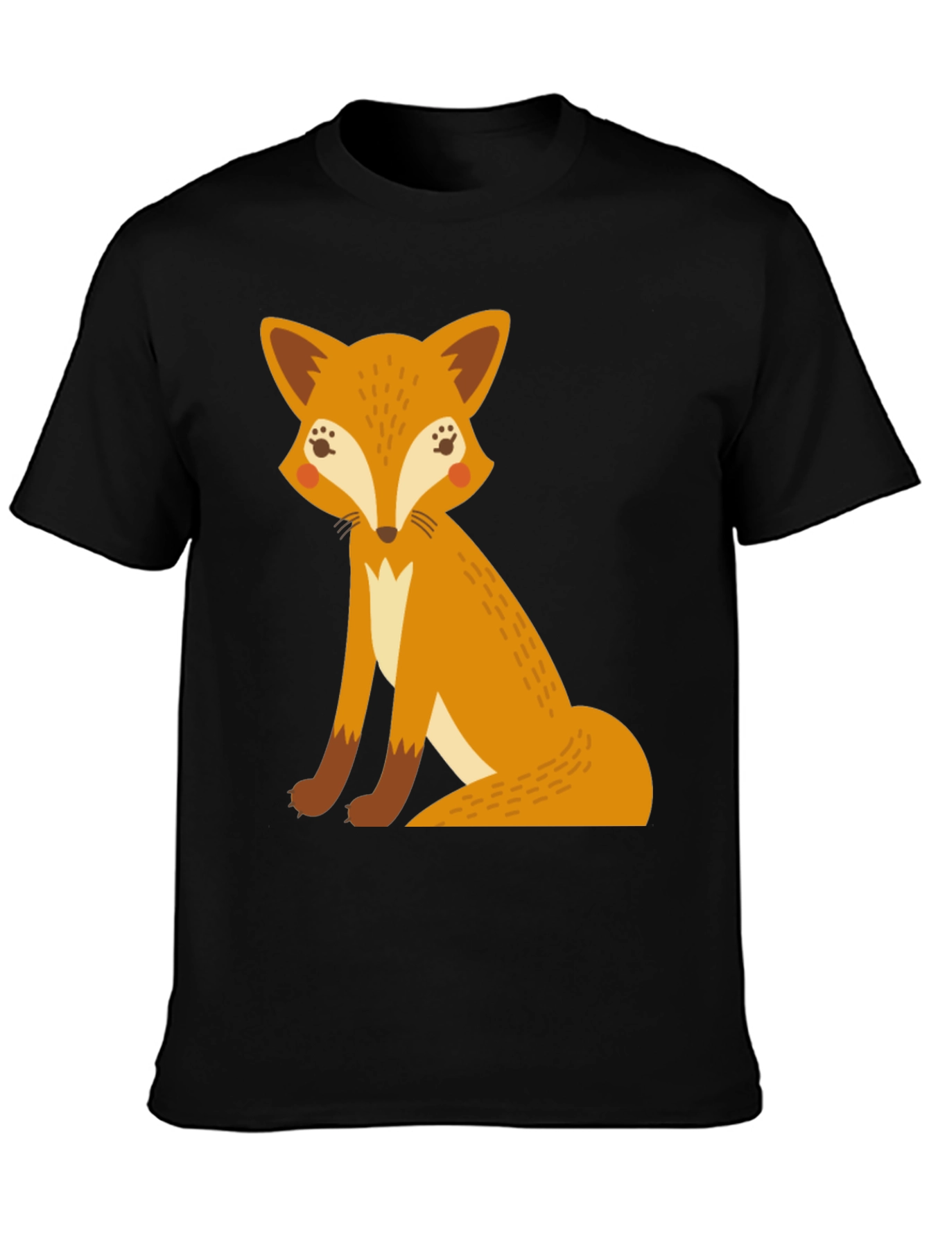 Fox Graphic T-Shirt - Fun Animal Tee