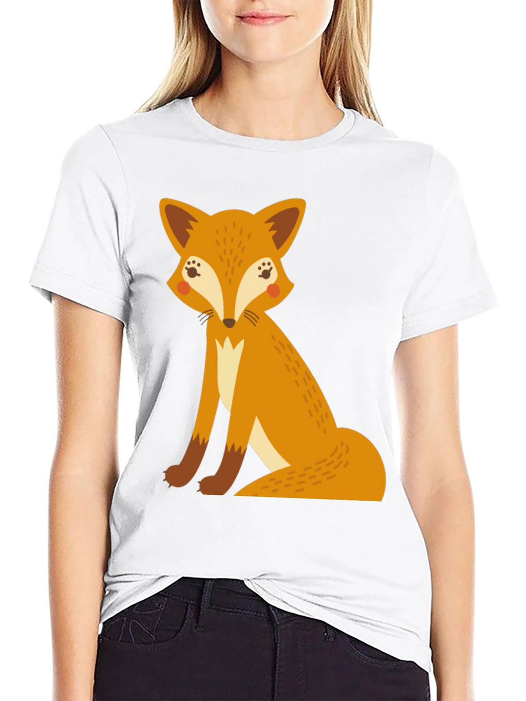 Fox Graphic T-Shirt - Fun Animal Tee