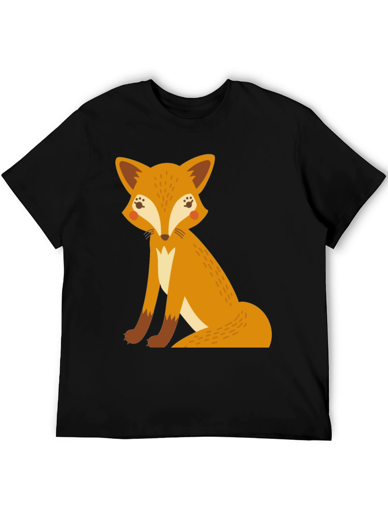 Fox Graphic T-Shirt - Fun Animal Tee