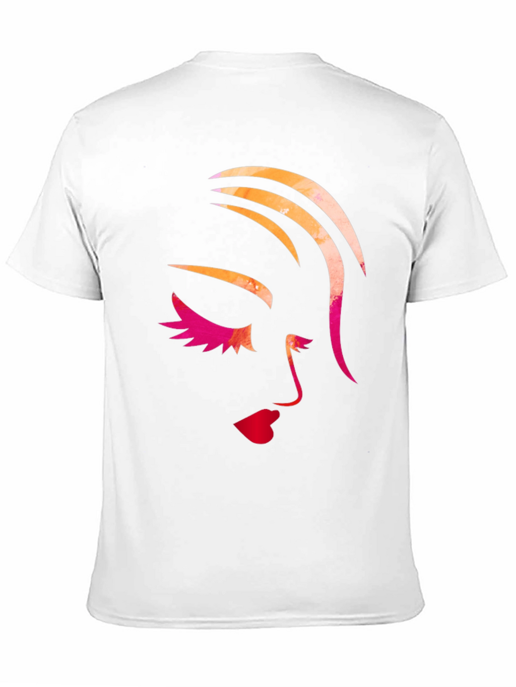 Abstract Face Graphic T-Shirt - Stylish Unisex Tee