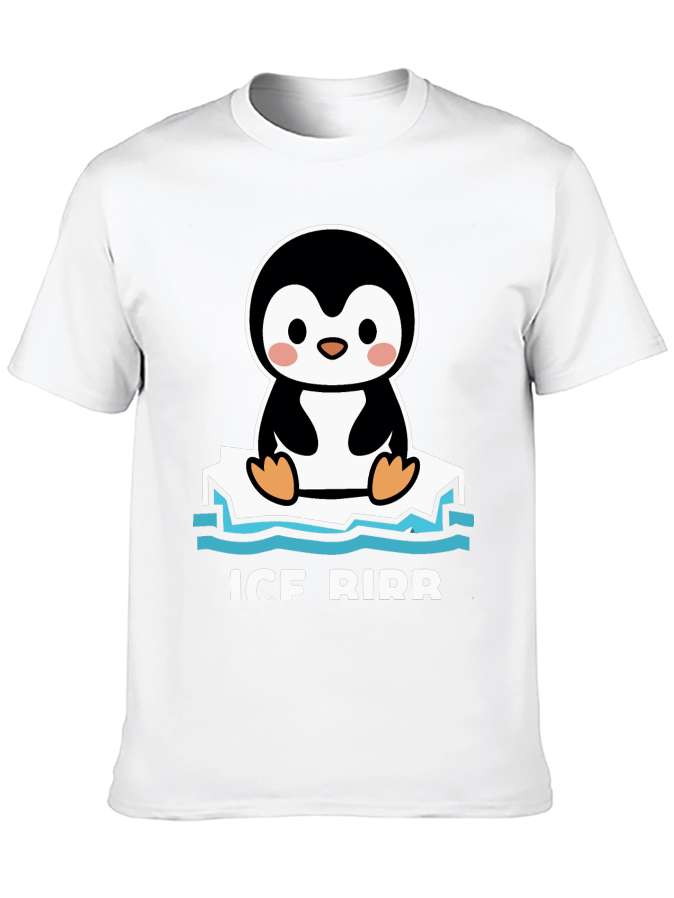 Ice Birb T-Shirt - Cute Penguin Tee