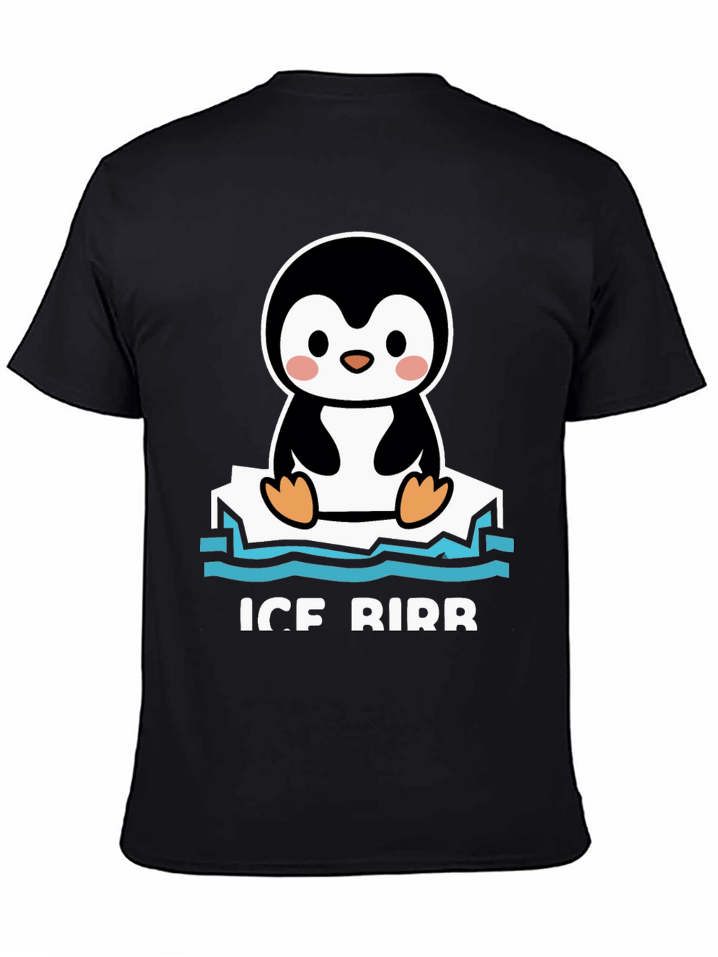 Ice Birb T-Shirt - Cute Penguin Tee