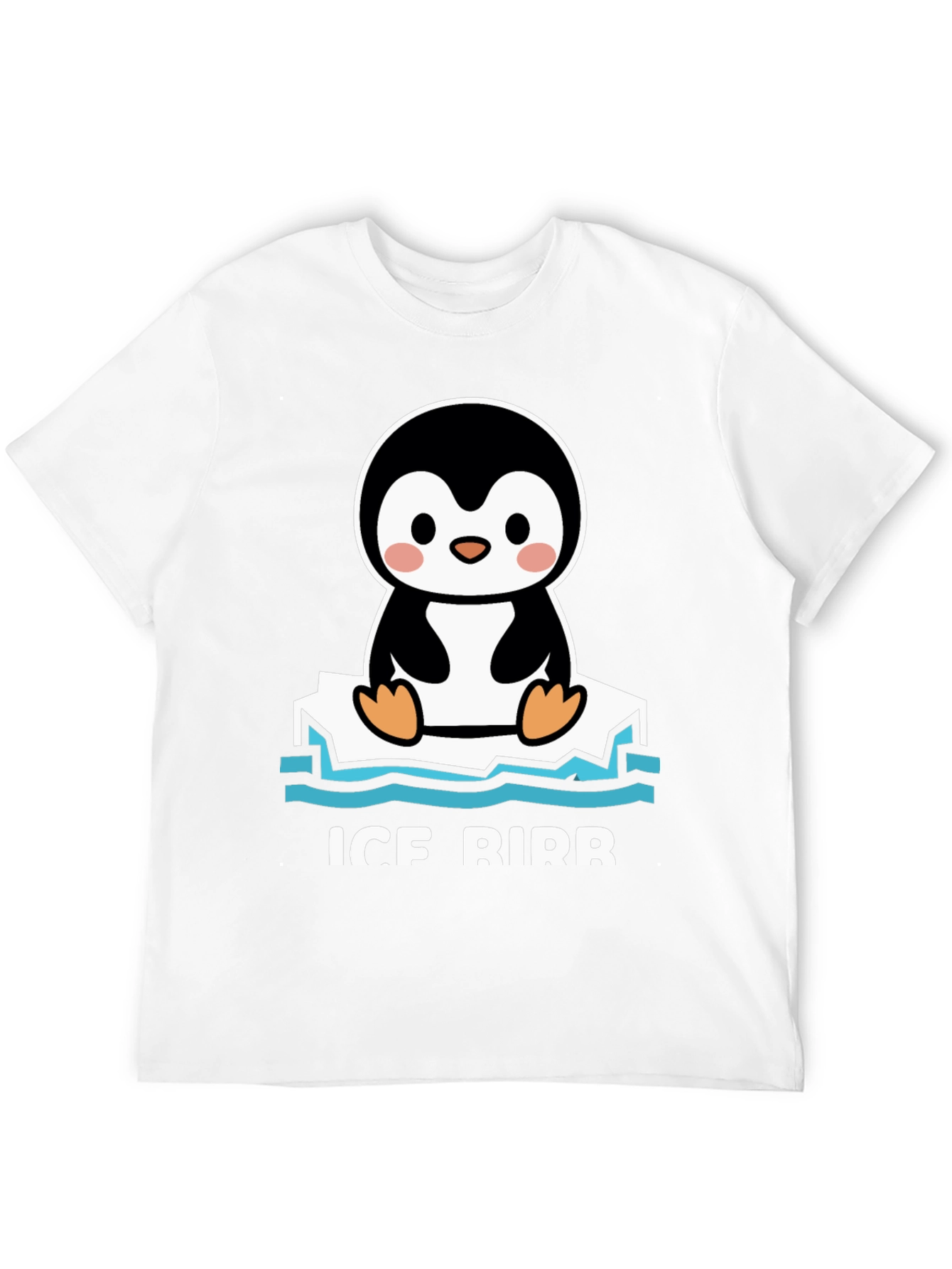 Ice Birb T-Shirt - Cute Penguin Tee