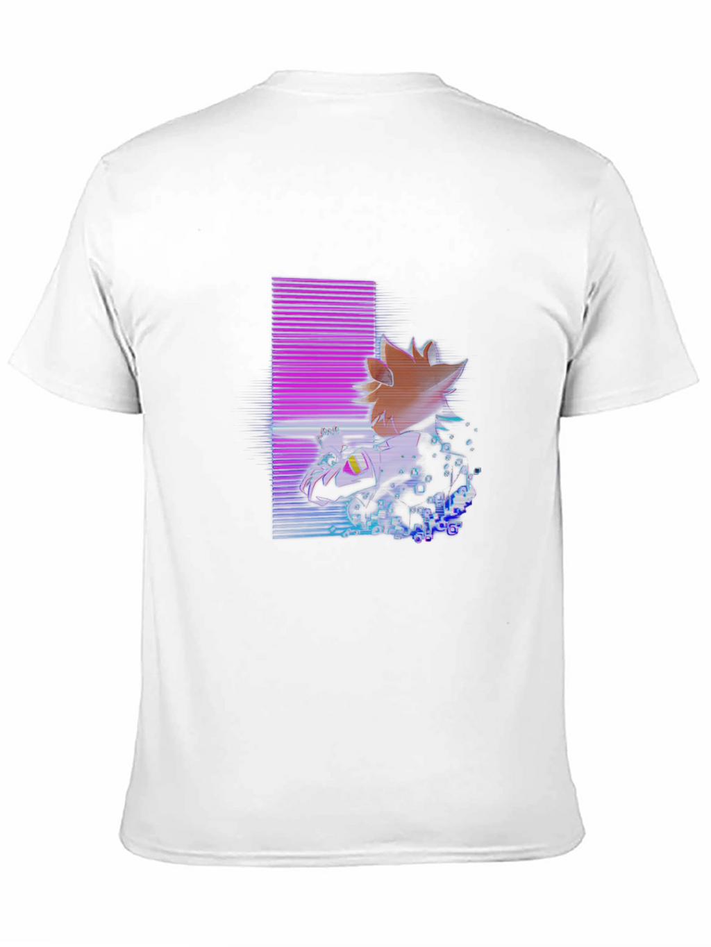 Retro Anime Graphic Black T-Shirt