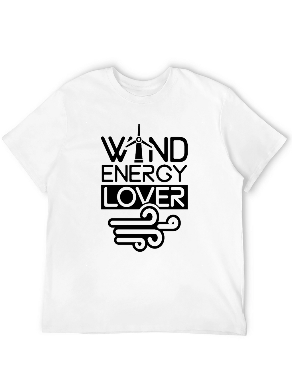 Wind Energy Lover T-Shirt - Eco-Friendly Design