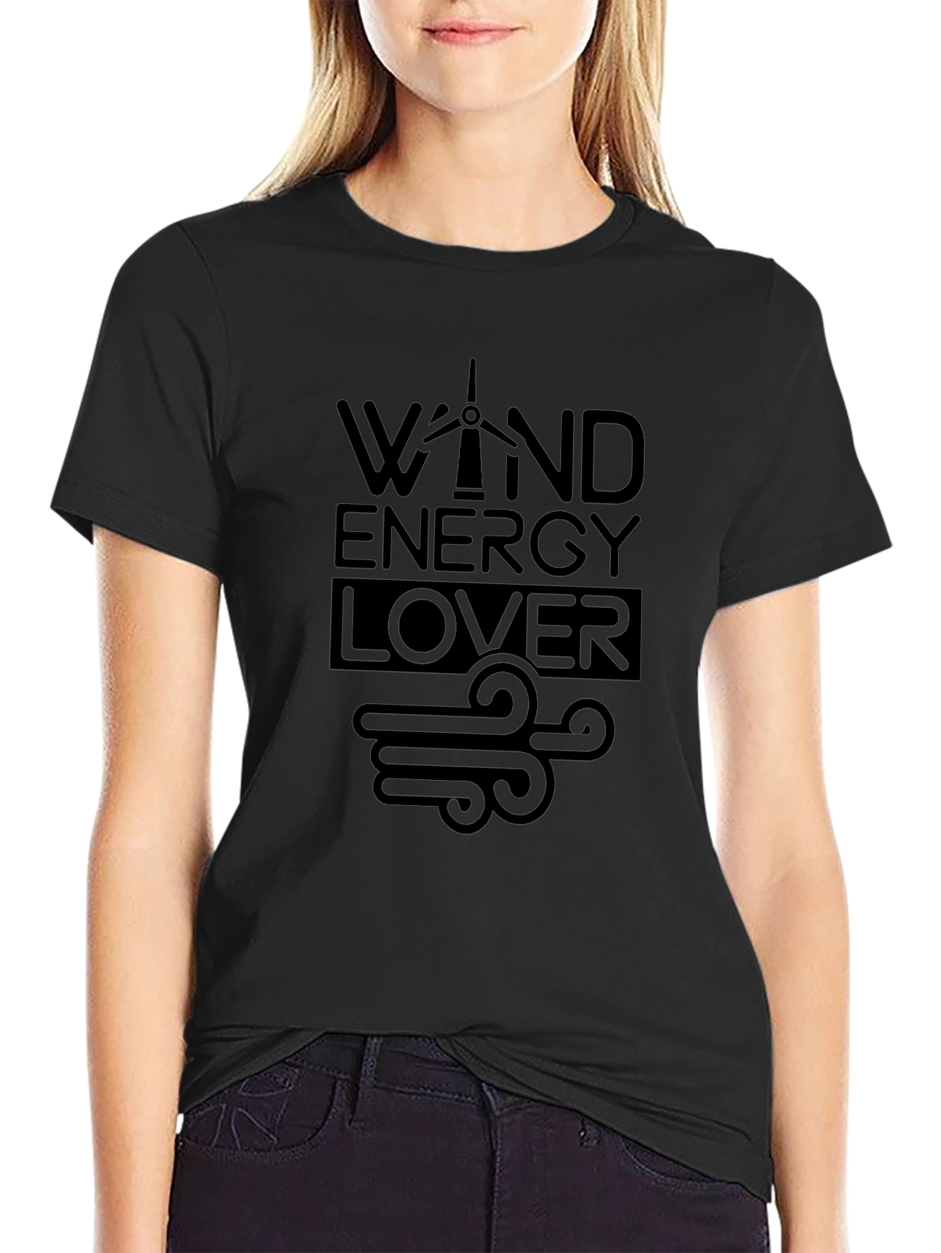 Wind Energy Lover T-Shirt - Eco-Friendly Design