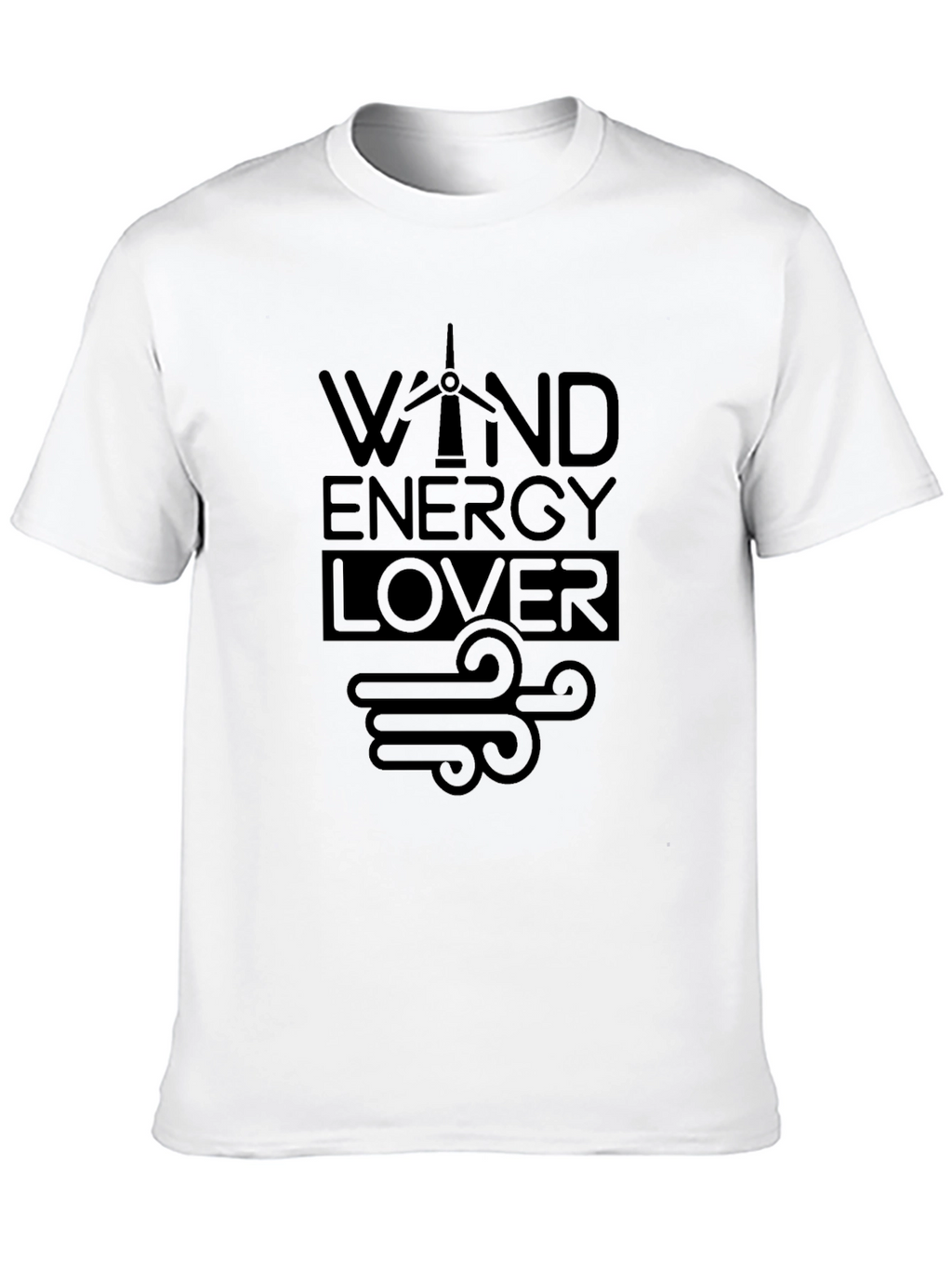 Wind Energy Lover T-Shirt - Eco-Friendly Design