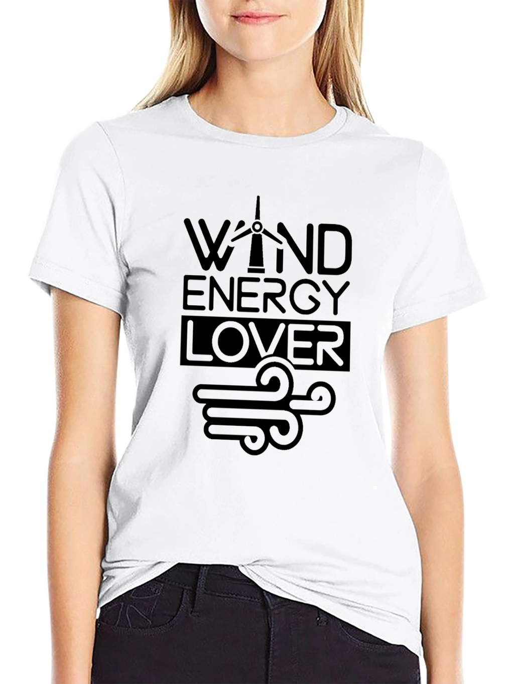 Wind Energy Lover T-Shirt - Eco-Friendly Design