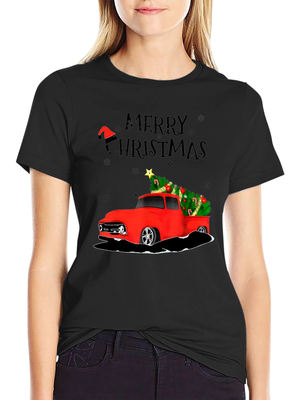 Merry Christmas Truck T-Shirt