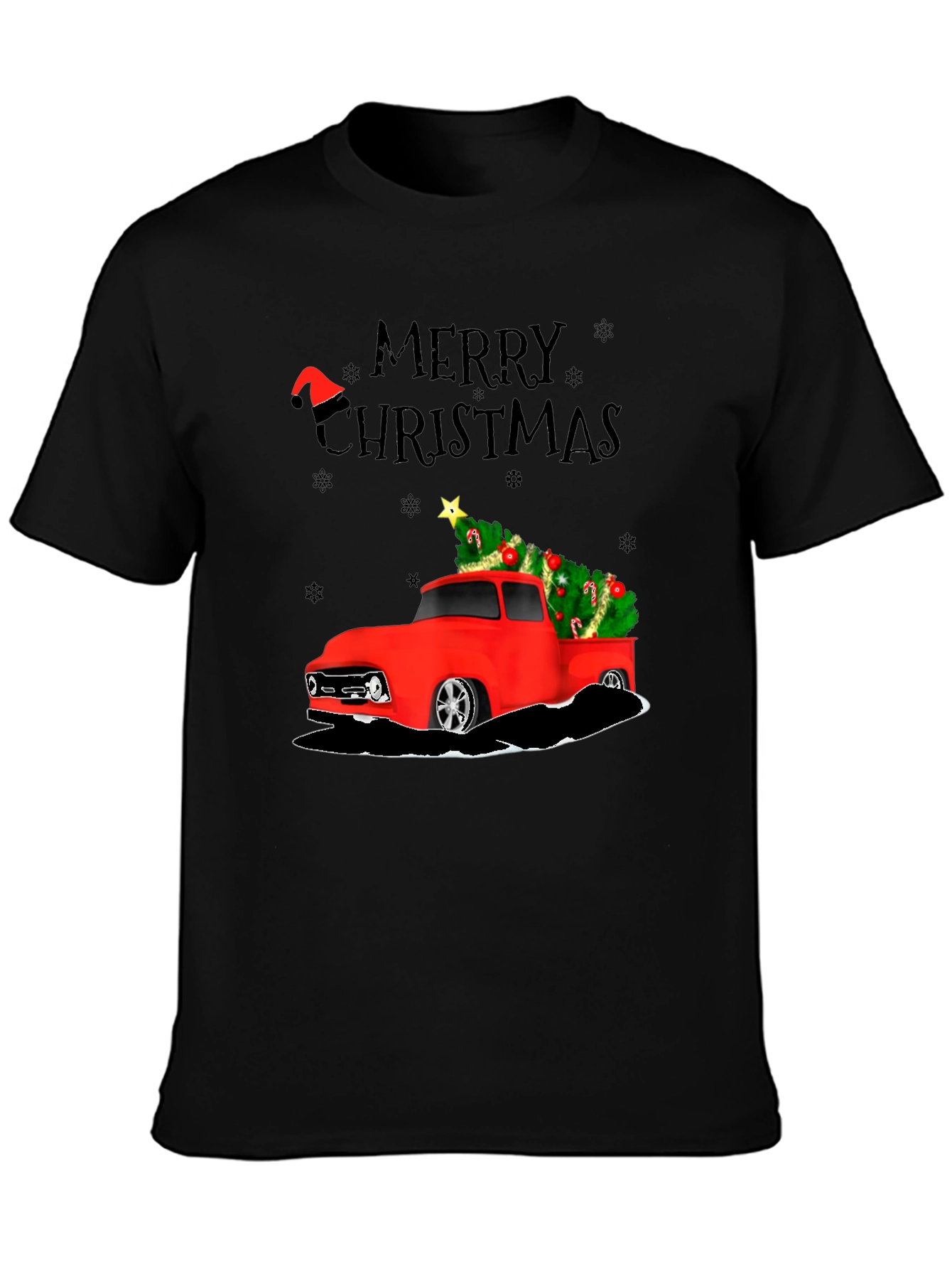 Merry Christmas Truck T-Shirt
