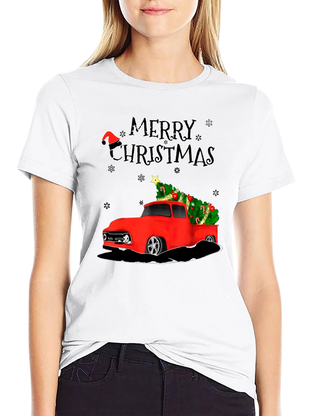 Merry Christmas Truck T-Shirt