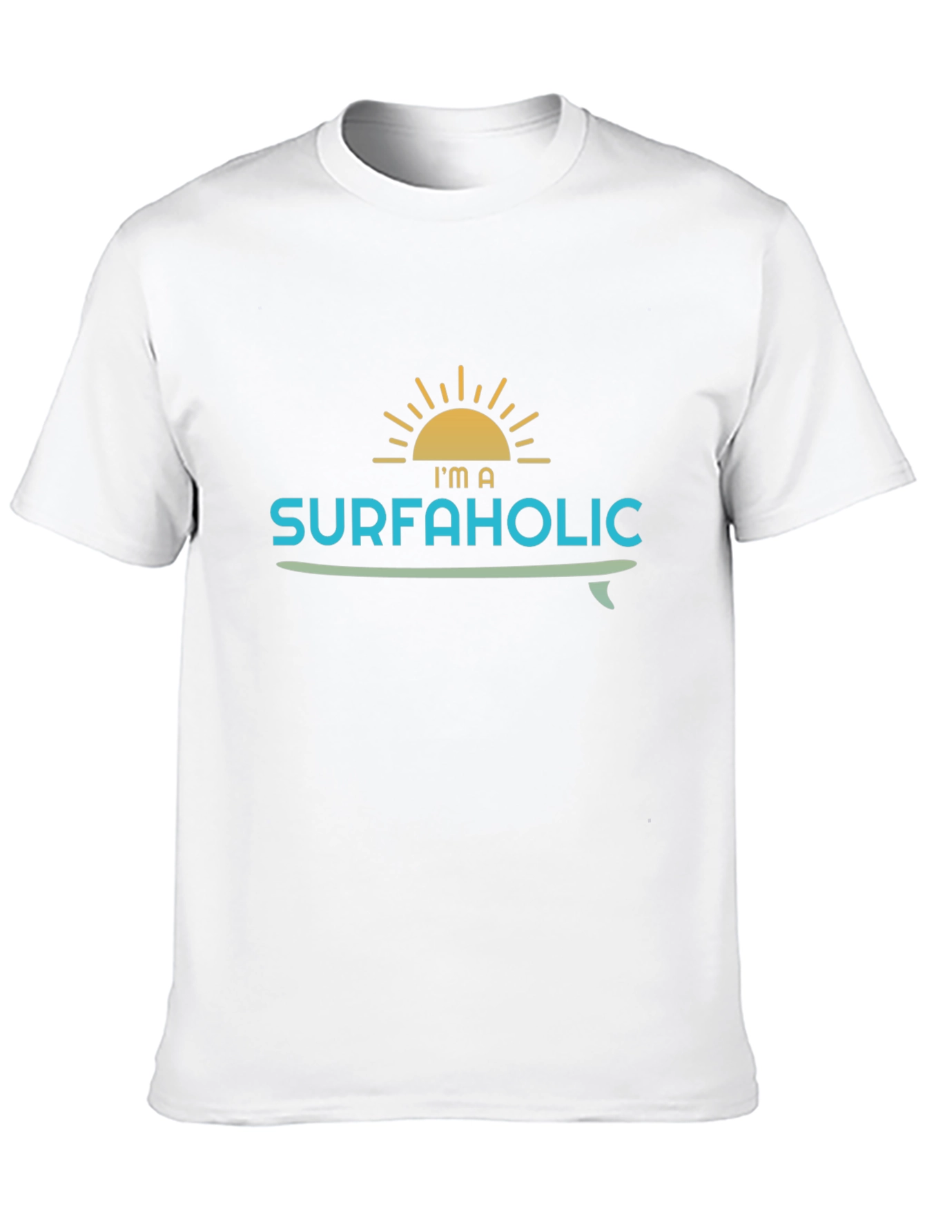 Surfaholic Graphic T-Shirt - Black
