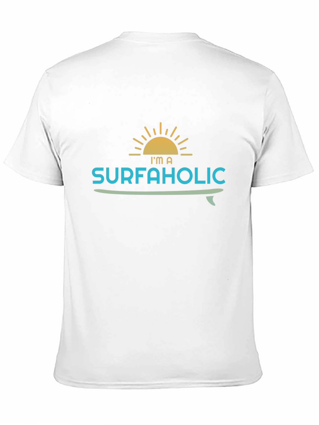 Surfaholic Graphic T-Shirt - Black
