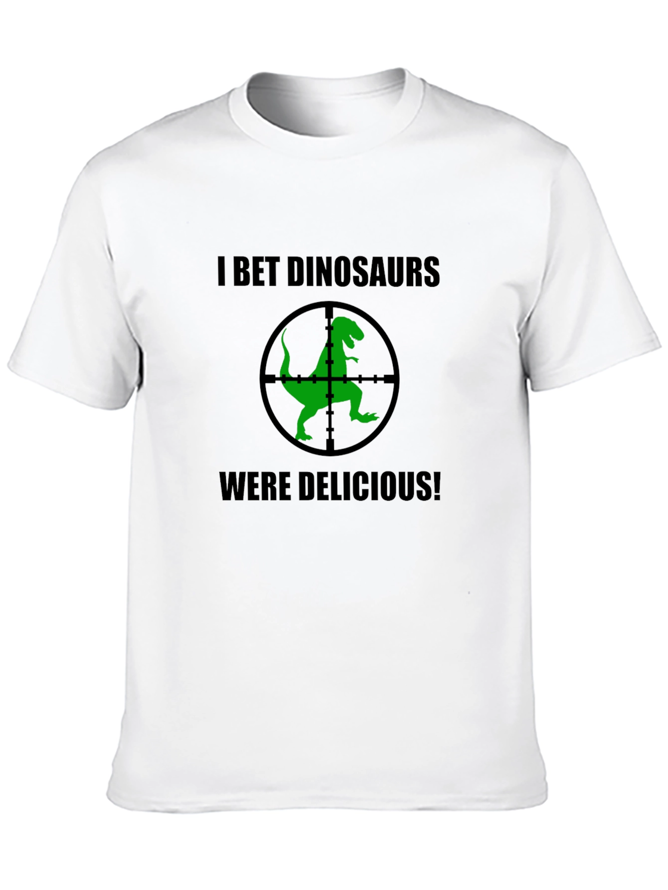 Dinosaur Target T-Shirt Funny Graphic Tee