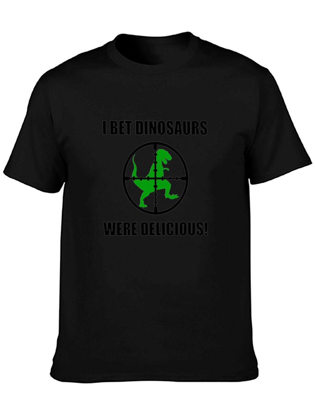 Dinosaur Target T-Shirt Funny Graphic Tee