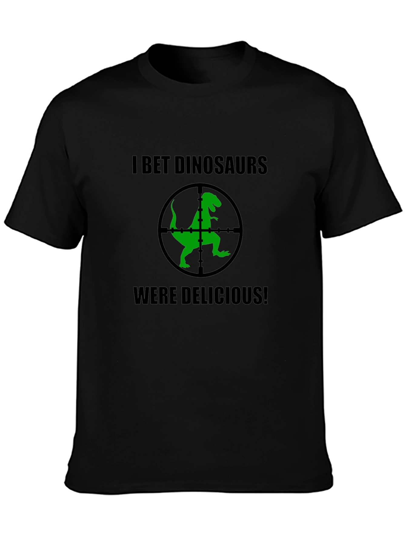 Dinosaur Target T-Shirt Funny Graphic Tee