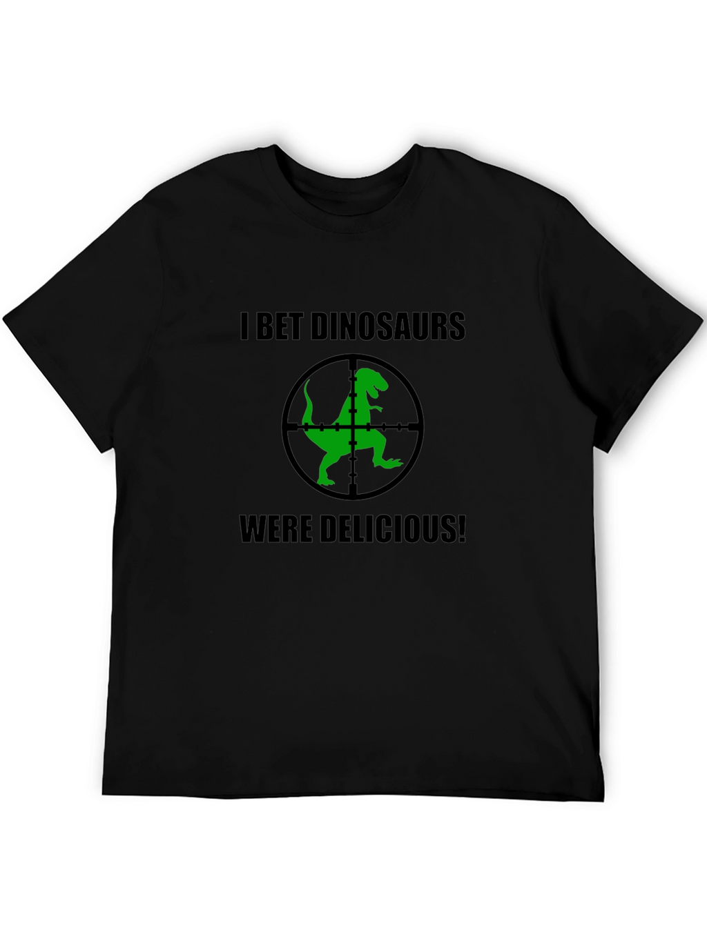 Dinosaur Target T-Shirt Funny Graphic Tee