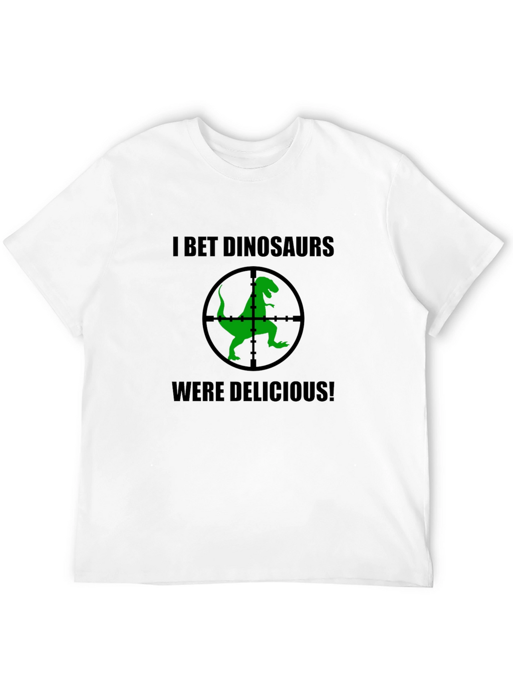 Dinosaur Target T-Shirt Funny Graphic Tee