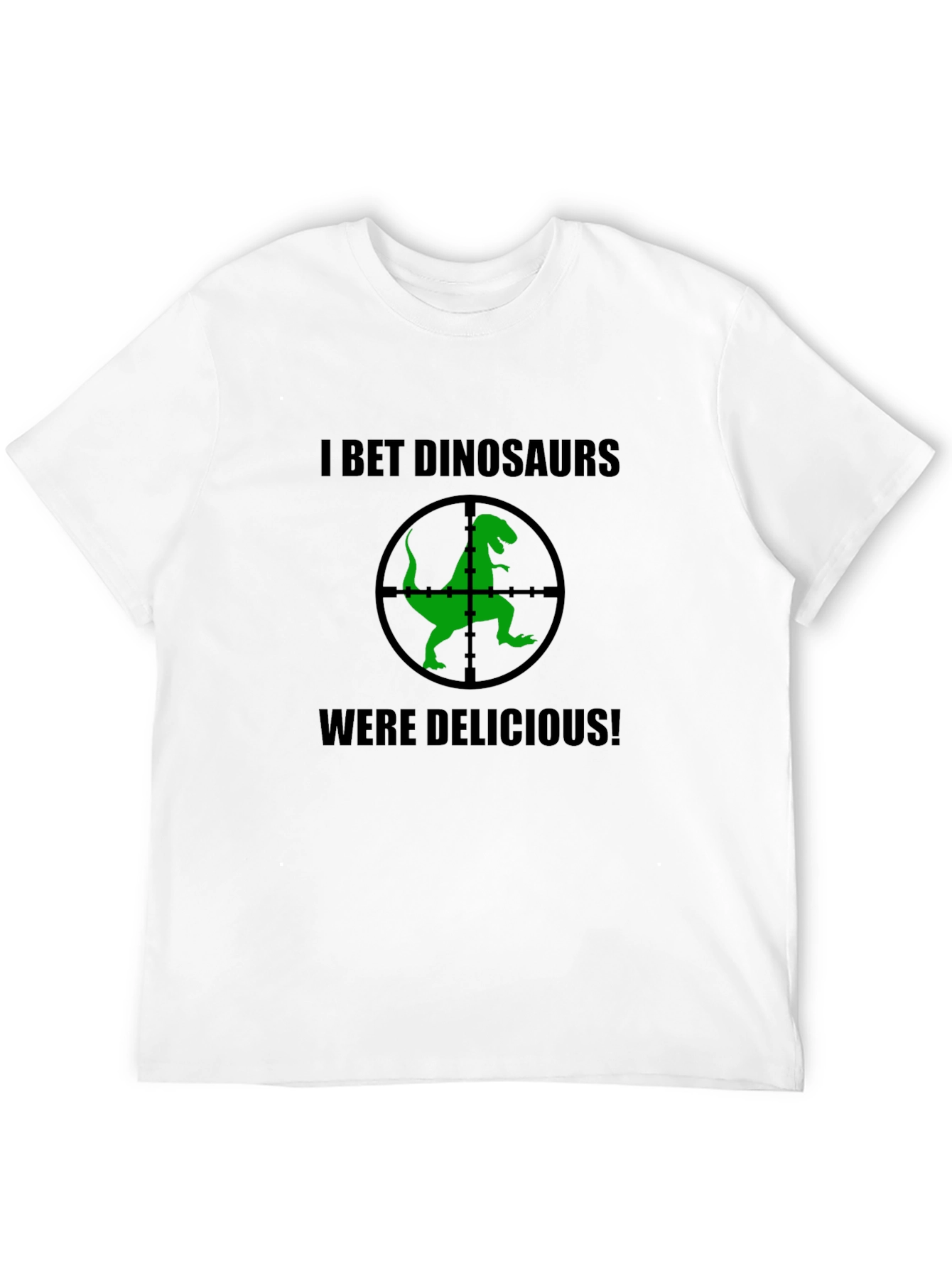 Dinosaur Target T-Shirt Funny Graphic Tee