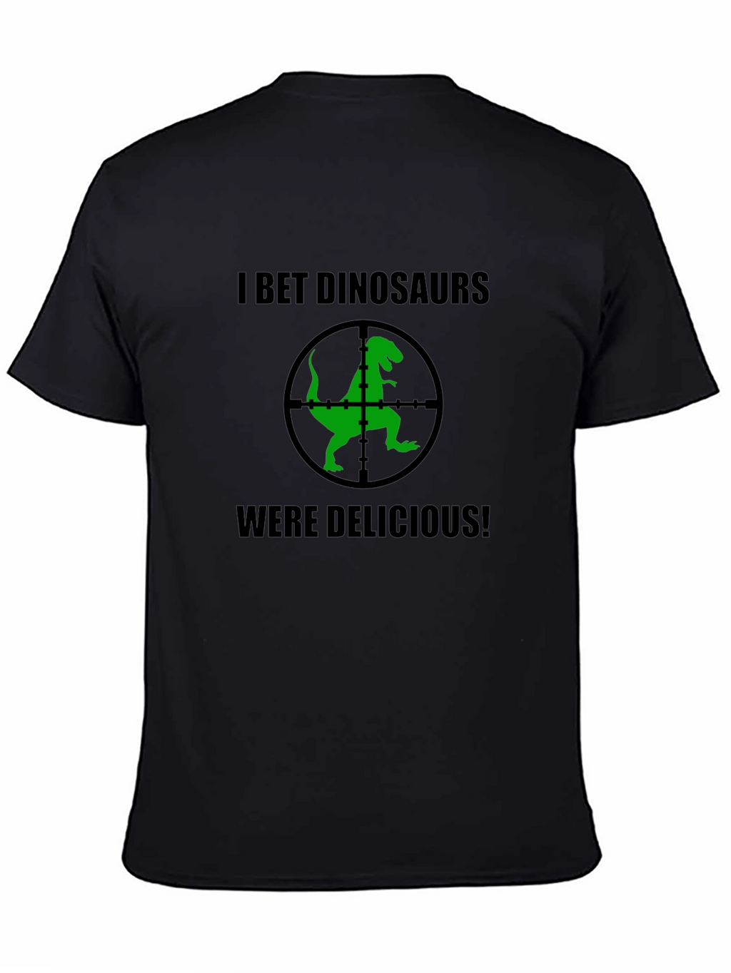 Dinosaur Target T-Shirt Funny Graphic Tee