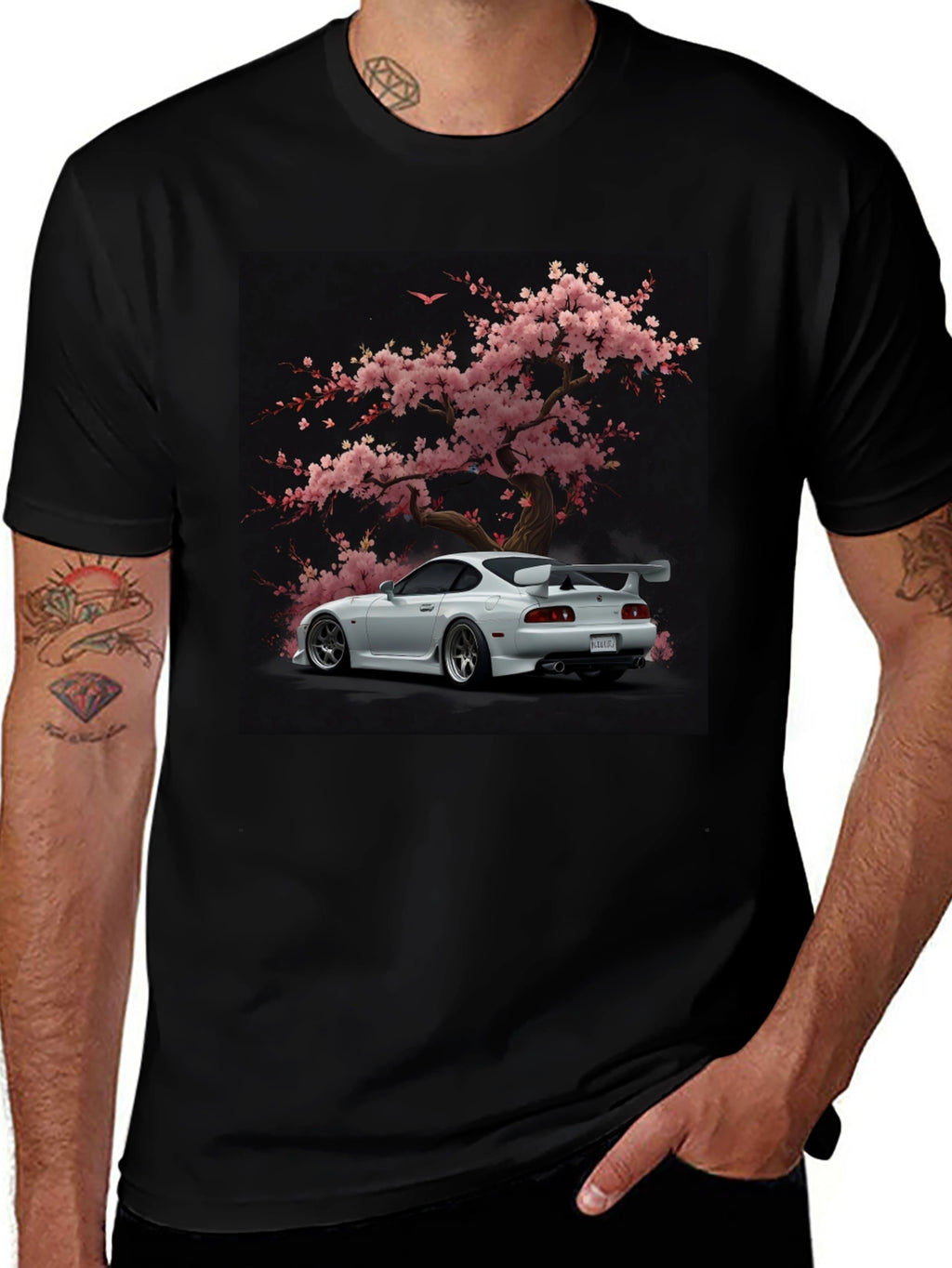 Supra Sakura T-Shirt: JDM Drift Style