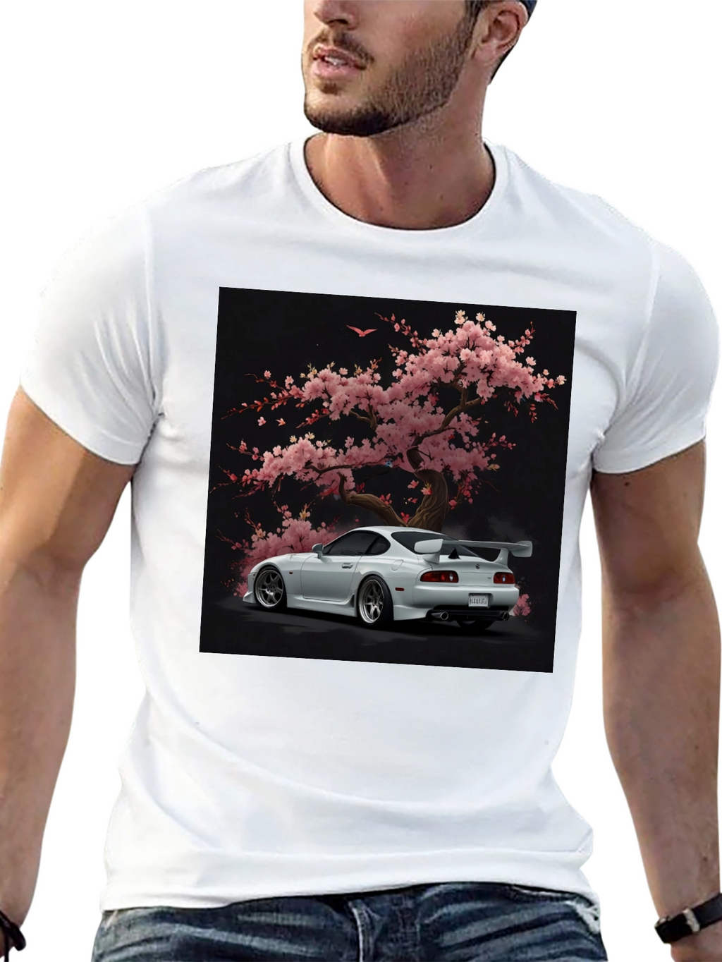Supra Sakura T-Shirt: JDM Drift Style