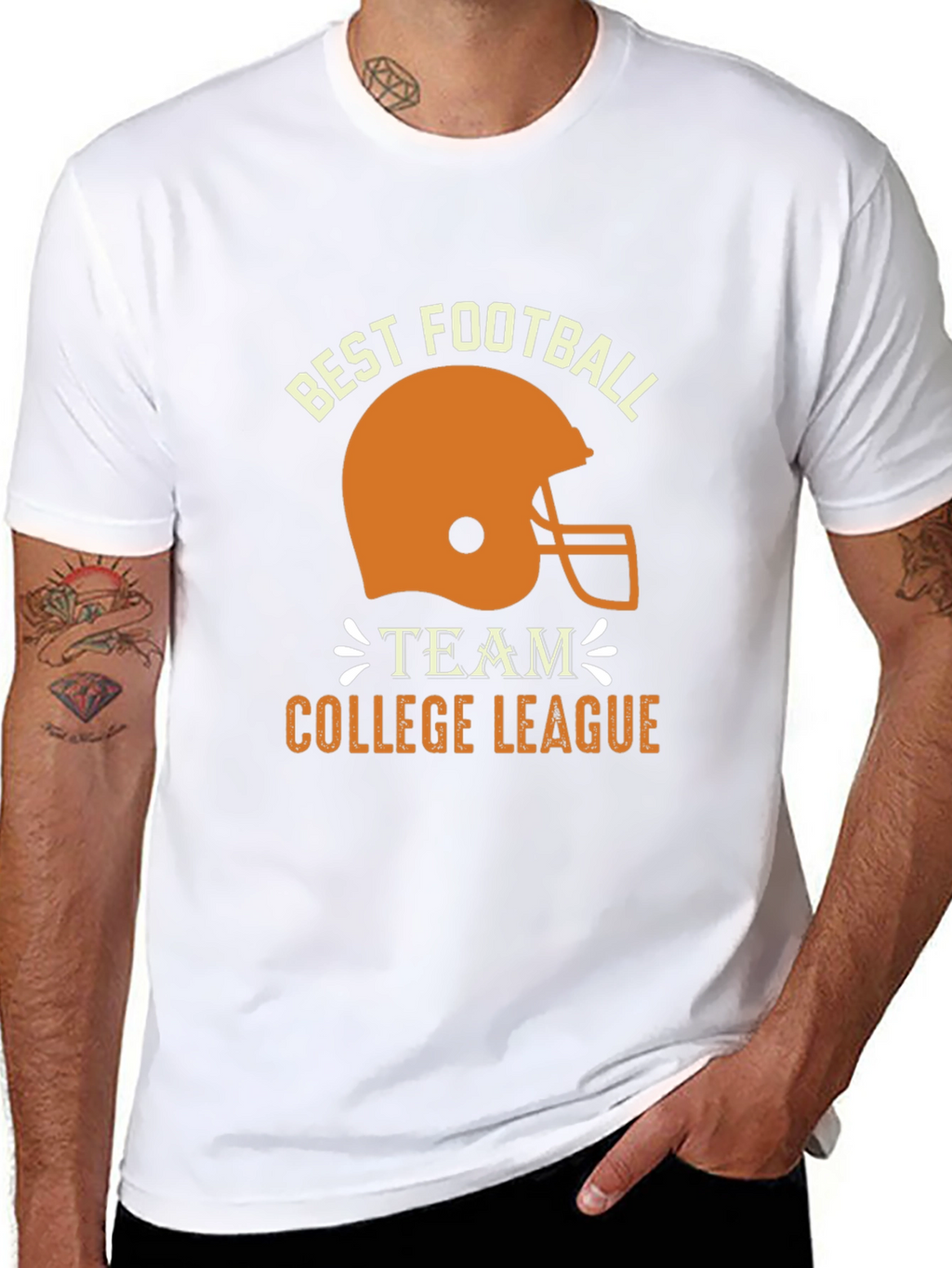 Best Football Team College League T-Shirt
