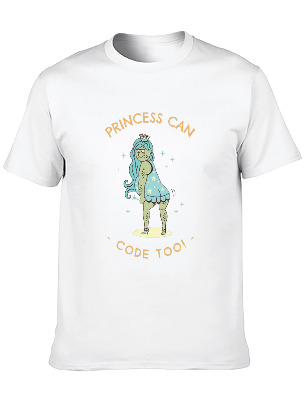 Princess Can Code Too - Unisex T-Shirt