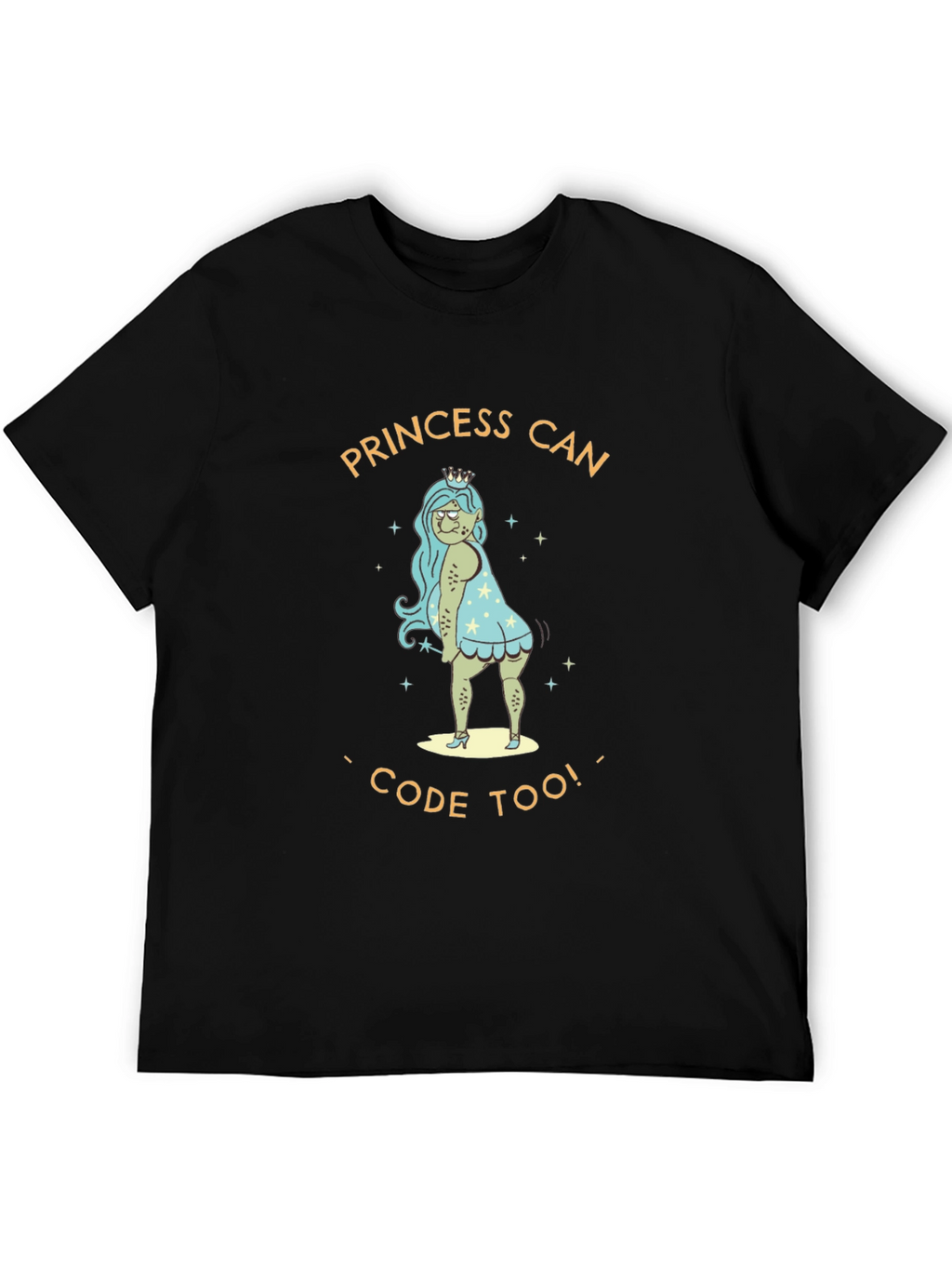 Princess Can Code Too - Unisex T-Shirt